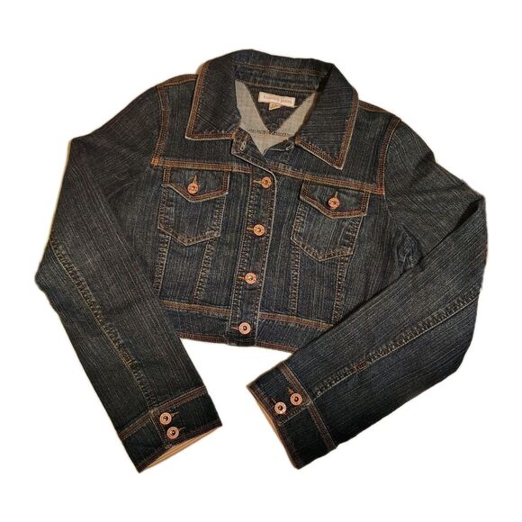 Tommy Hilfiger Jean Jacket Blue Denim Size Large - Picture 1 of 10